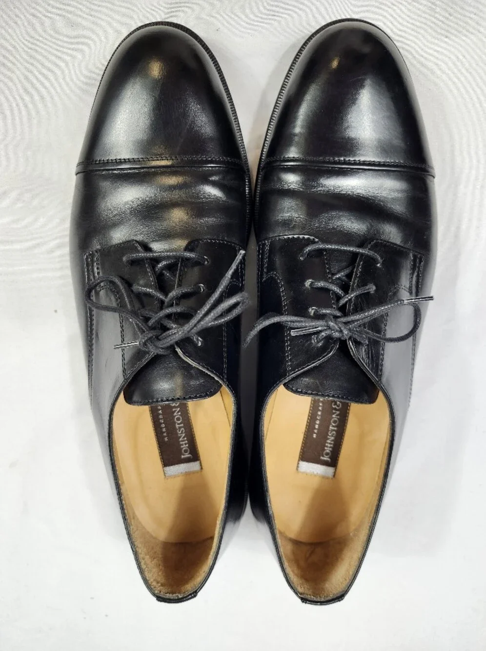 Johnston & Murphy sleek black